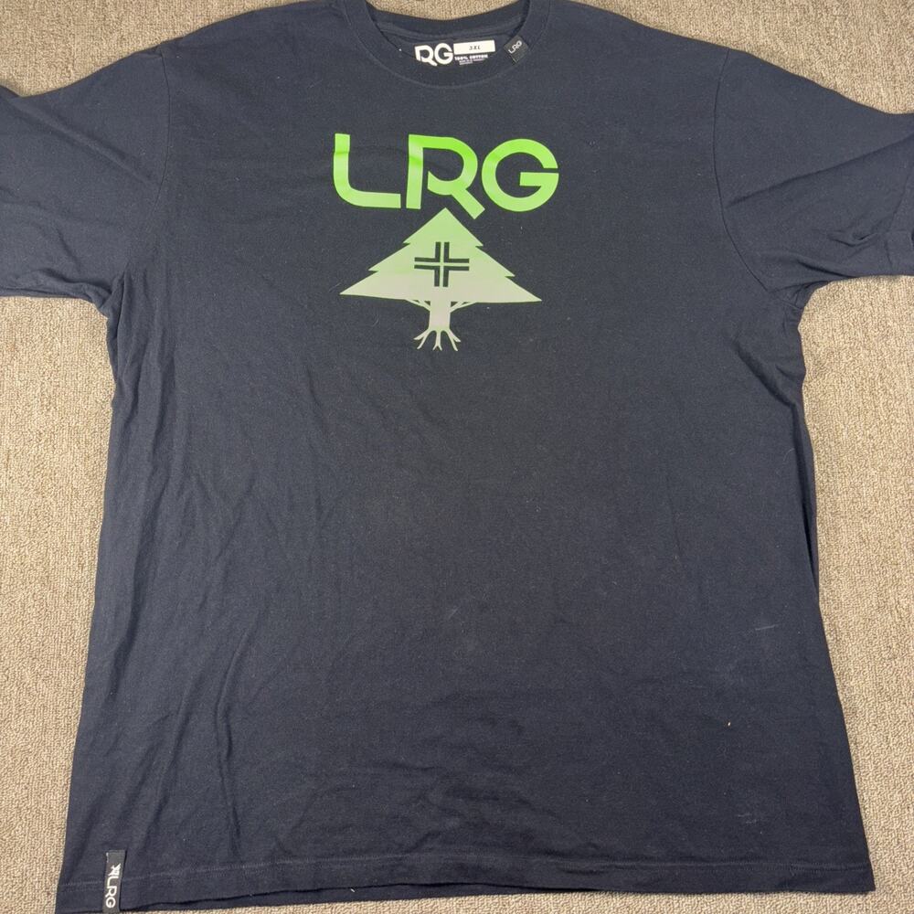 LRG Y2K Men’s Tree T-shirt NWOT 3XL Black 26x32